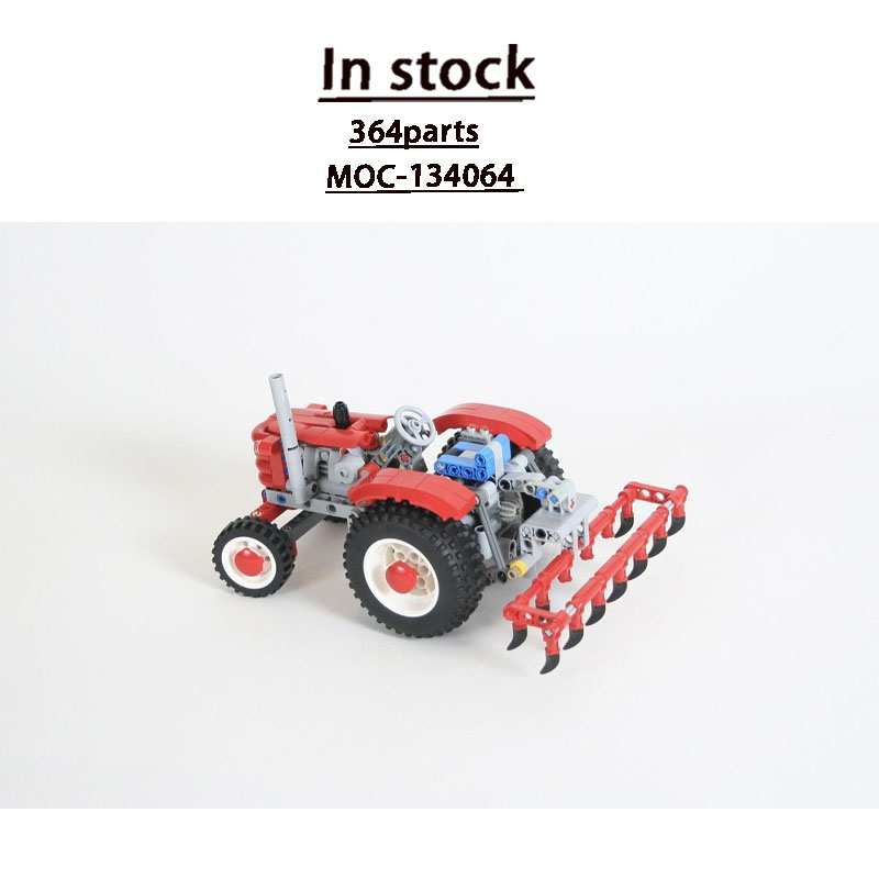Urban Farming Building - MOC-134064 Trator Agrícola Retrô Urbano de