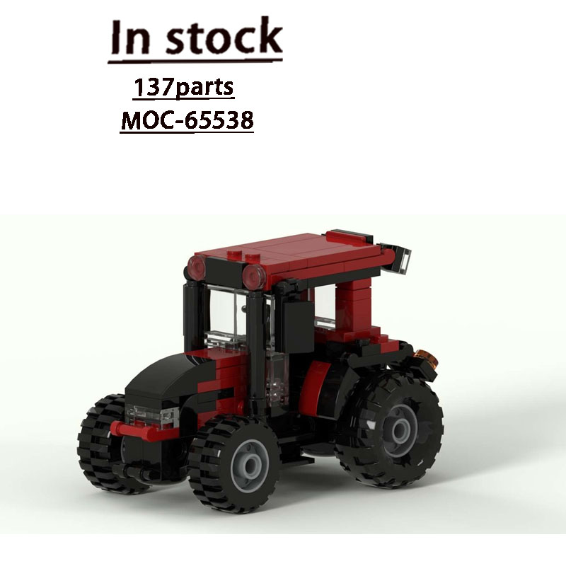 Urban Farming Building - MOC-65538 Trator Agrícola Retrô Urbano, Modelo