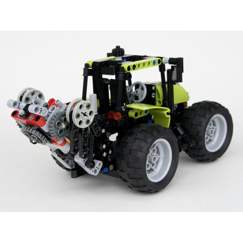 Urban Farming Building - MOC-4933 Trator Agrícola Urbano de Blocos
