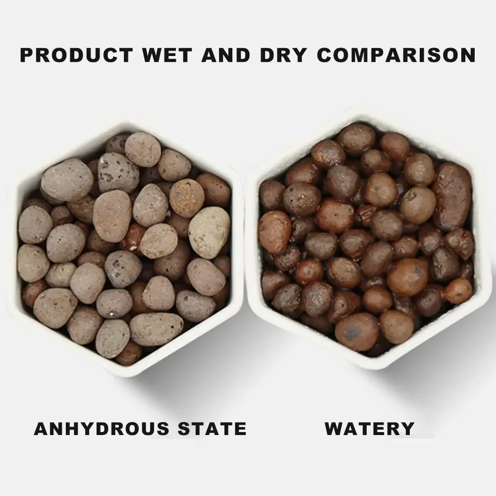 1l seixos de argila expandida  - Clay Pebble Growing avaliação e preço