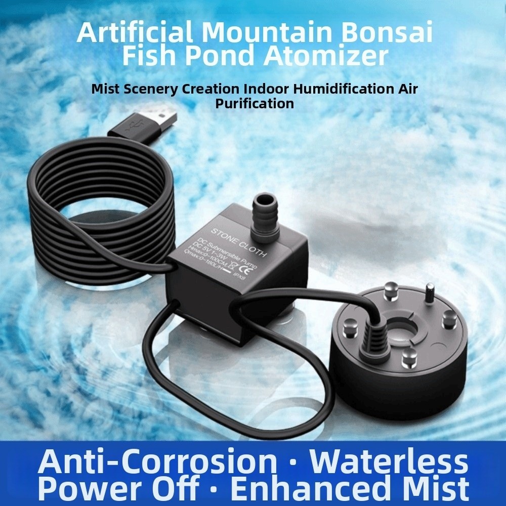 Máquina de Névoa 2 em 1 com Lu - Water Pump Submersible Mini avaliação e preço